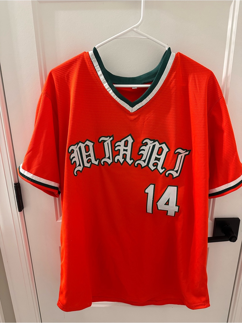 Miami Hurricanes Baseball Jersey